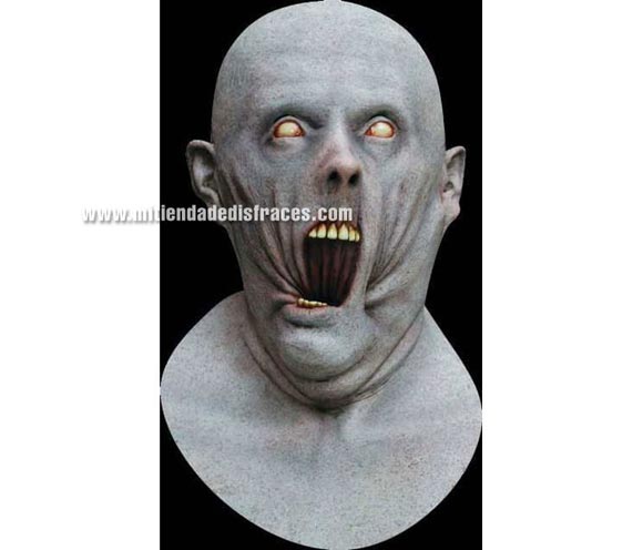 Máscara de Zombie Absorbido. Alta calidad. Fabricada en látex artesanalmente por una empresa que hacen efectos especiales para Hollywood.