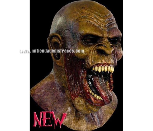 Máscara de Gorgorot. Alta calidad. Fabricada en látex artesanalmente por una empresa que hacen efectos especiales para Hollywood. Máscara de Vampiro Zombie.