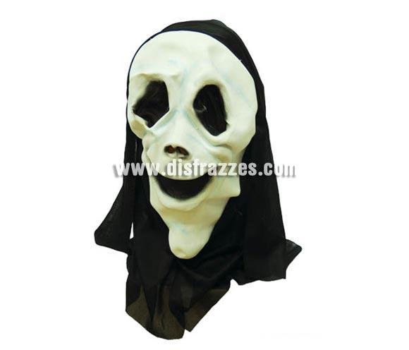 Careta o Máscara de Scream con capucha para Halloween. Precio barato. Máscara o Careta de Halloween ideal para ir de Fiesta la Noche de las Brujas a Pub's, Discotecas, Casas particulares o Restaurantes y ayudar a crear un ambiente terrorífico y tenebroso en la Fiesta de Halloween.
¡¡Cómpranos tu careta o tu máscara para Halloween, será divertido!!
¡¡¡PRÓXIMA RECEPCIÓN DE ÉSTE ARTÍCULO A PARTIR DE SEPTIEMBRE DE 2010!!!
