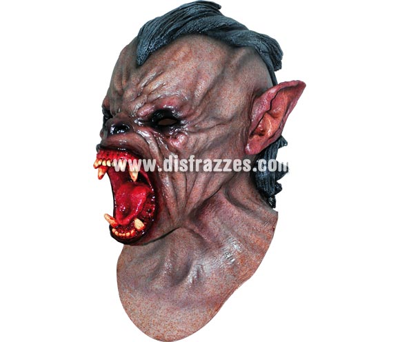 Máscara de Wolf Hombre Lobo para Halloween. Fabricada en látex artesanalmente por una empresa que realiza efectos especiales para Hollywood. Máscara o Careta de Halloween ideal para ir de Fiesta la Noche de las Brujas a Pubs, Discotecas, Casas particulares o Restaurantes y ayudar a crear un ambiente terrorífico y tenebroso en la Fiesta de Halloween. ¡¡Compra tu careta o tu máscara para Halloween en nuestra tienda de disfraces, será divertido!!