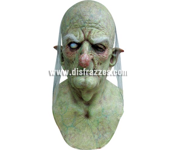 Máscara de Wicce la Bruja Hechicera para Halloween. Fabricada en látex artesanalmente por una empresa que realiza efectos especiales para Hollywood. Máscara o Careta de Halloween ideal para ir de Fiesta la Noche de las Brujas a Pubs, Discotecas, Casas particulares o Restaurantes y ayudar a crear un ambiente terrorífico y tenebroso en la Fiesta de Halloween. ¡¡Compra tu careta o tu máscara para Halloween en nuestra tienda de disfraces, será divertido!!
