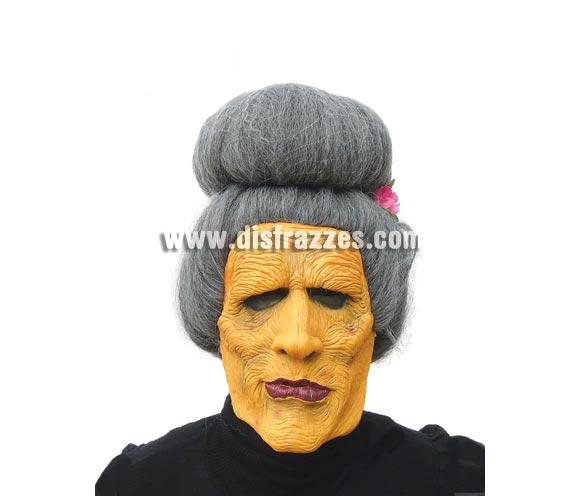 Careta o Máscara de Vieja con moño de pelo para Halloween. Máscara o Careta de Halloween ideal para ir de Fiesta a Pub's, Discotecas, Casas particulares o Restaurantes y ayudar a crear un ambiente terrorífico y tenebroso en la Fiesta de Halloween.
¡¡Cómpranos tu careta o tu máscara para Halloween, será divertido!!
¡¡¡PRÓXIMA RECEPCIÓN DE ÉSTE ARTÍCULO A PARTIR DE SEPTIEMBRE DE 2010!!!
