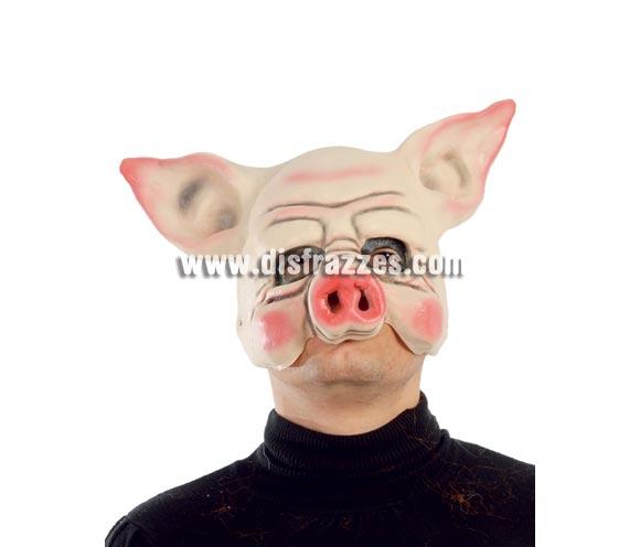 Máscara o Careta de Cerdito de media cara para Halloween. Talla Universal. Máscara o Careta de Halloween ideal para ir de Fiesta la Noche de las Brujas a Pubs, Discotecas, Casas particulares o Restaurantes y ayudar a crear un ambiente terrorífico y tenebroso en la Fiesta de Halloween.
¡¡Compra tu careta o tu máscara para Halloween en nuestra tienda de disfraces, será divertido!!
