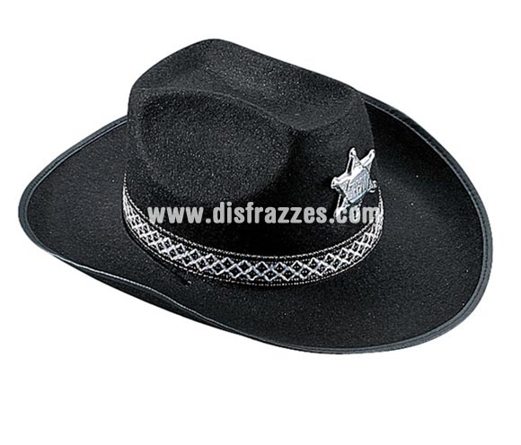 Sombrero Vaquero de fieltro con chapa de Sheriff para Carnaval. Talla universal de adultos. Ideal como complemento de tu disfraz para Carnaval para ir de Fiesta a Pubs, Discotecas, Casas particulares, Restaurantes o Colegios y ayudar a crear un ambiente Carnavalesco y Festivo propio de la Fiesta de Carnavales.
¡¡Compra el complemento para tu disfraz de Carnaval en nuestra tienda de disfraces, será divertido!!

