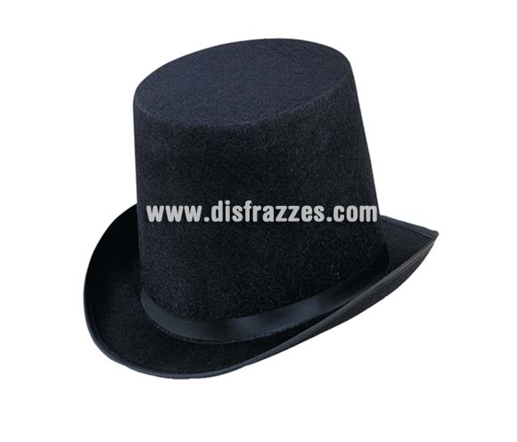 Chistera o Sombrero de Copa de fieltro negro para Carnaval. Talla universal de adultos. Ideal como complemento de tu disfraz para Carnaval para ir de Fiesta a Pubs, Discotecas, Casas particulares, Restaurantes o Colegios y ayudar a crear un ambiente Carnavalesco y Festivo propio de la Fiesta de Carnavales.
¡¡Compra el complemento para tu disfraz de Carnaval en nuestra tienda de disfraces, será divertido!!
