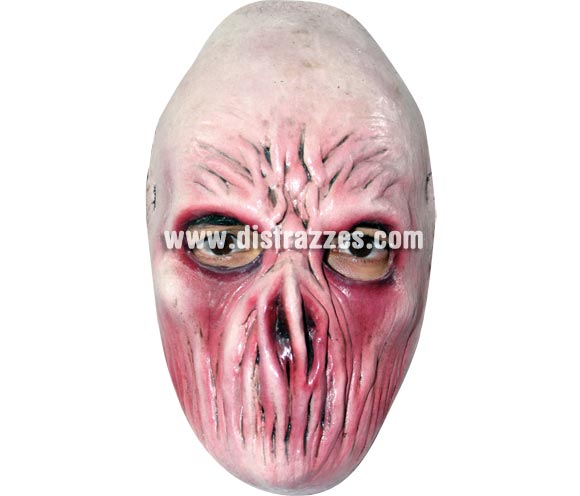 Máscara de Zombie boca deshecha de media cabeza para Halloween. Fabricada en látex artesanalmente por una empresa que realiza efectos especiales para Hollywood. Máscara o Careta de Halloween ideal para ir de Fiesta la Noche de las Brujas a Pubs, Discotecas, Casas particulares o Restaurantes y ayudar a crear un ambiente terrorífico y tenebroso en la Fiesta de Halloween. ¡¡Compra tu careta o tu máscara para Halloween en nuestra tienda de disfraces, será divertido!!