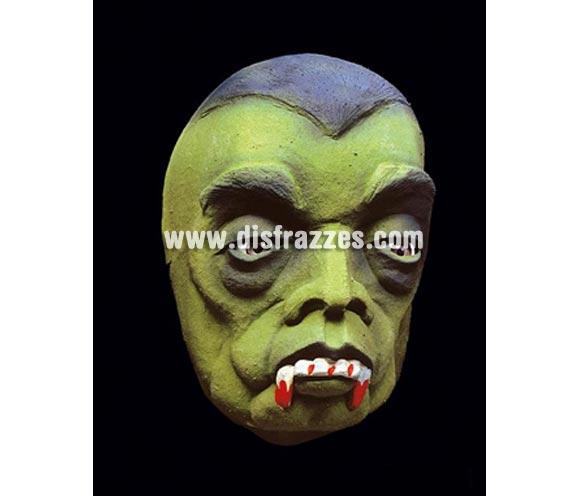 Careta o máscara de Vampiro verde con colmillos ensangrentados para Halloween. Máscara o Careta de Halloween ideal para ir de Fiesta la Noche de las Brujas a Pubs, Discotecas, Casas particulares o Restaurantes y ayudar a crear un ambiente terrorífico y tenebroso en la Fiesta de Halloween.
¡¡Compra tu careta o tu máscara para Halloween en nuestra tienda de disfraces, será divertido!!
