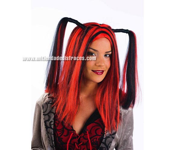 Peluca mechas deluxe. Alta calidad. Talla universal.