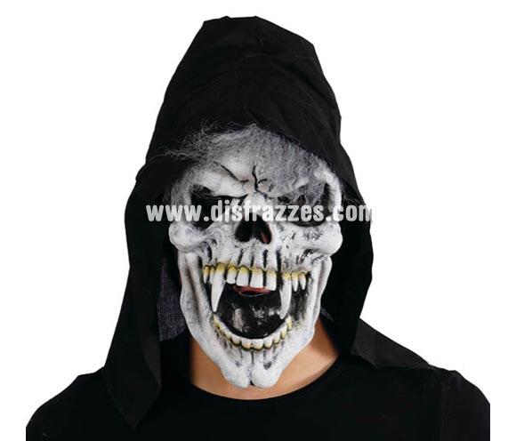 Careta o Máscara de Calavera con colmillos y con capucha para Halloween. Precio barato. Ideal como complemento de tu disfraz de Halloween para ir de Fiesta a Pub's, Discotecas, Casas particulares o Restaurantes y ayudar a crear un ambiente terrorífico y tenebroso en la Fiesta de Halloween.
¡¡¡PRÓXIMA RECEPCIÓN DE ÉSTE ARTÍCULO A PARTIR DE SEPTIEMBRE DE 2010!!!
