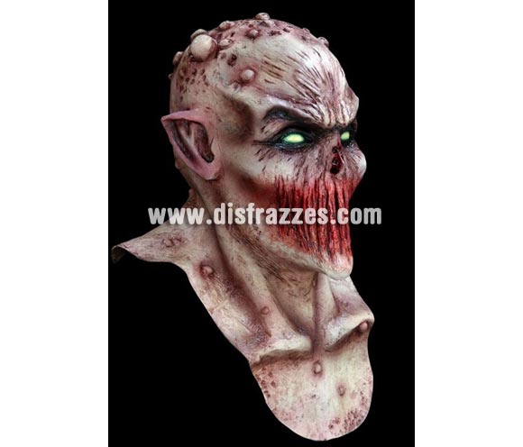 Máscara de DEADLY SILENCE. Alta calidad. Fabricada en látex artesanalmente por una empresa que hacen efectos especiales para Hollywood. Máscara de diablo zombie silencioso.