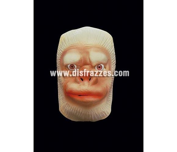 Careta de Gorila Blanco. Media cabeza.