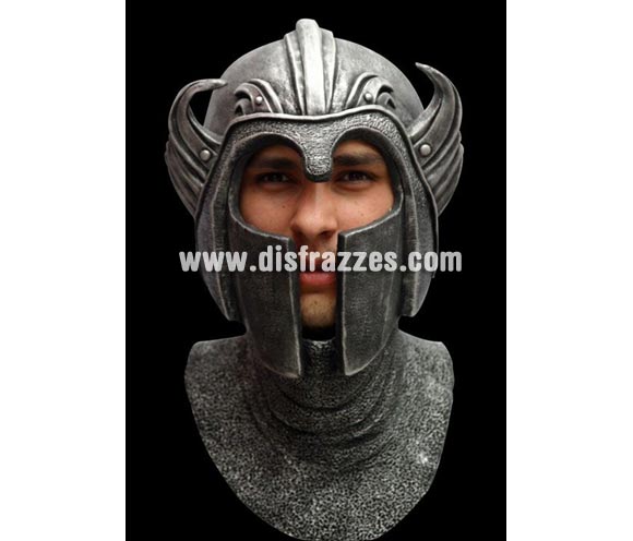 Casco Medieval Shadows Knight Mask. Alta calidad. Fabricado en látex artesanalmente por una empresa que hacen efectos especiales para Hollywood. Máscara de Caballero de las Sombras.
