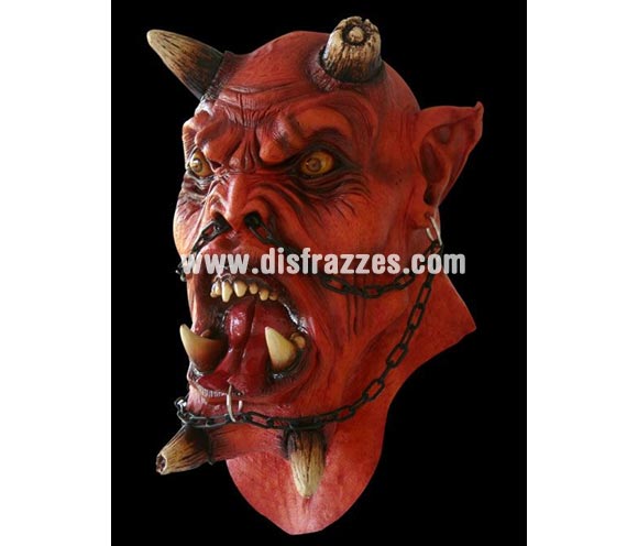 Máscara de Xaphan. Alta calidad. Fabricada en látex artesanalmente por una empresa que hace efectos especiales para Hollywood. Máscara de diablo Sadomasoquista.
