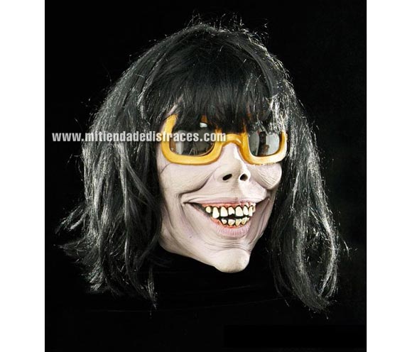 Careta con pelo de Michael Jackson.