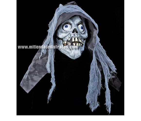 Careta Calavera vieja con capucha.