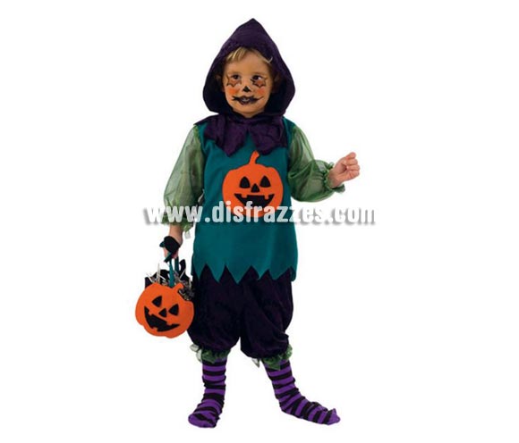 Disfraz de Calabaza Halloween infantil Deluxe niño para Halloween. Disponible en varias tallas. Incluye camisa, capucha y pantalón. Bolsito NO incluido, podrás verlo en la sección Complementos con la referencia CM606LI. Ideal como complemento de tu disfraz de Halloween para ir de Fiesta a Pubs, Discotecas, Casas particulares o Restaurantes y ayudar a crear un ambiente terrorífico y tenebroso en la Fiesta de Halloween.
¡¡Compra los complementos de tu disfraz para Halloween en nuestra tienda de disfraces, será divertido!!
