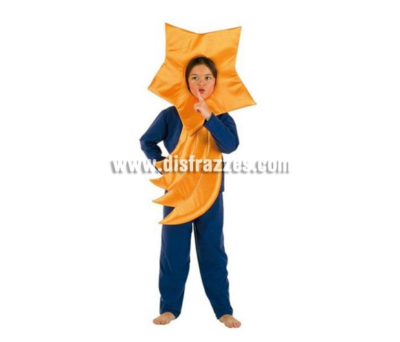 Disfraz de Estrella de Navidad infantil Deluxe. Alta calidad. Hecho en España. Disponible en varias tallas. Incluye camisa, pantalón y gorro. Éste disfraz de Navidad es ideal para la época Navideña en la que los niños hacen teatros de Belenes e interpretan canciones tradicionales en los Colegios y se comienzan a preparar las Fiestas en las que Reina la Paz y la Unidad. Disfrazándote con un disfraz para Navidad, o disfrazando a tus hijos con disfraces de Navidad, ayudas a crear ese ambiente mágico en el que los peques se sienten protagonistas y sienten el auténtico Espíritu Navideño que entre todos debemos crear.
¡¡Compra tu disfraz para Navidad en nuestra tienda de disfraces, será divertido!!
