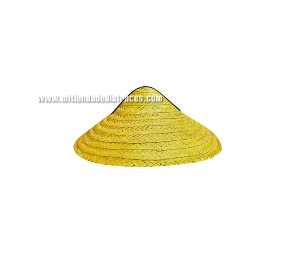 Sombrero Hanoi de paja.