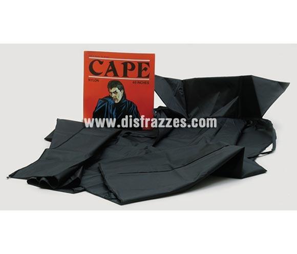 Capa de tela negra M. de 1,15 mt. de longitud para Halloween. Ideal como complemento de tu disfraz de Halloween para ir de Fiesta a Pubs, Discotecas, Casas particulares o Restaurantes y ayudar a crear un ambiente terrorífico y tenebroso en la Fiesta de Halloween.
¡¡Compra los complementos de tu disfraz para Halloween en nuestra tienda de disfraces, será divertido!!
