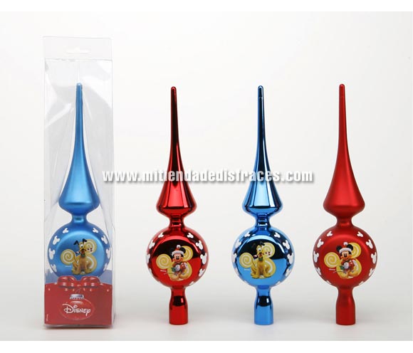Adorno para punta del árbol 30 cm. Mickey Mouse.