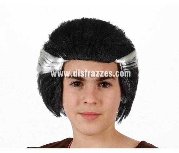 Peluca Vampiro con mechas blancas infantil para Halloween barata. Ideal como complemento de tu disfraz de Halloween para ir de Fiesta a Pub's, Discotecas, Casas particulares o Restaurantes y ayudar a crear un ambiente terrorífico y tenebroso en la Fiesta de Halloween.
¡¡Compra los complementos de tu disfraz para Halloween en nuestra tienda de disfraces, será divertido!!
