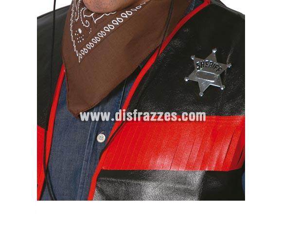 Estrella Sheriff del lejano Oeste metálica.