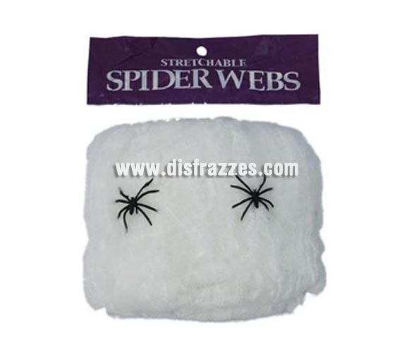 Telaraña de 10 gr. con 1 araña para Halloween. Artículo muy apropiado para decoración de Halloween en Discotecas, Pubs, Restaurantes, Colegios y Casas particulares y así crear un ambiente terrorífico y tenebroso típico de la Fiesta de Halloween cada vez más seguida por todos.
¡¡Compra la decoración para Halloween en nuestra tienda de disfraces, será divertido!!
