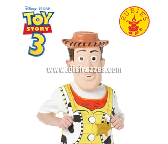 Careta EVA de Woody, de la película Toy Story 3. Ideal como complemento de tu disfraz para Carnaval.
¡¡Compra tu complemento para el disfraz de Carnaval en nuestra tienda de disfraces, será divertido!!

