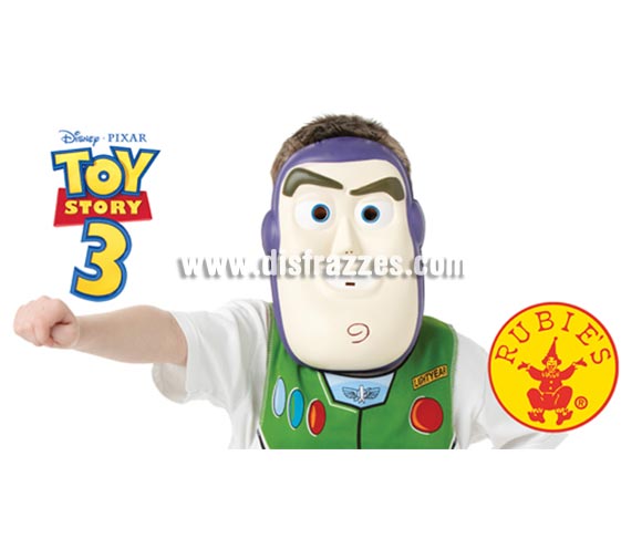 Máscara EVA de Buzz Lightyear de la película Toy Story 3. Ideal como complemento de tu disfraz para Carnaval.
¡¡Compra tu complemento para el disfraz de Carnaval en nuestra tienda de disfraces, será divertido!!
