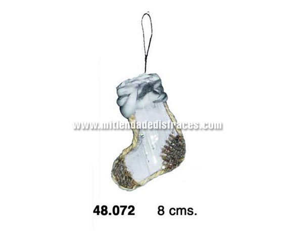 Bota de 8 cms. para el árbol de Navidad o para decorar nuestro hogar en Navidad.