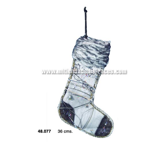 Figura Bota de 36 cms. ideal para decorar la casa en Navidad.