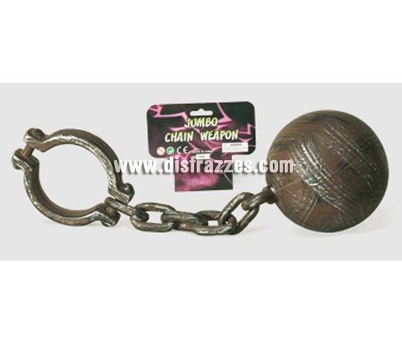 Bola de Preso especial para Halloween o para tu disfraz de prisionero o presidiario. 
