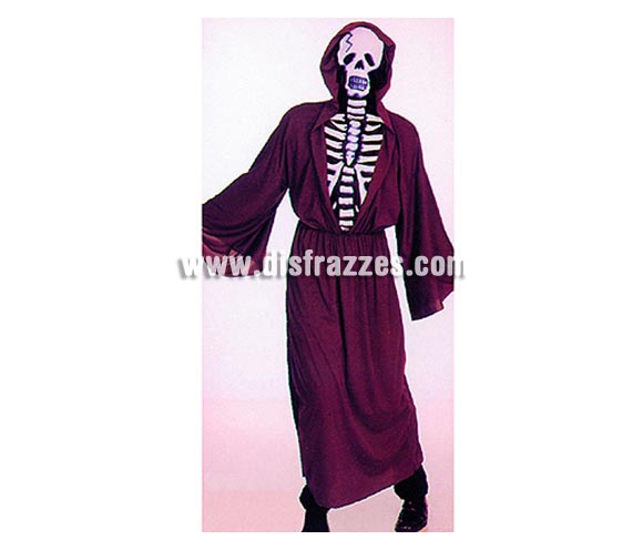 Disfraz de Esqueleto adulto para Halloween. Talla única 52/54. Disfraz super barato de Halloween que incluye traje y cinturón. Éste disfraz de Halloween es ideal para celebrar la Fiesta de la Noche de las Brujas cada vez más arraigada en nuestro País en Pub's, Discotecas, Casas particulares,  Restaurantes o Colegios y ayudar a crear un ambiente terrorífico y tenebroso indispensable para la Noche de Halloween la cual se celebra la víspera de Todos los Santos.
¡¡Compra tu disfraz para Halloween en nuestra tienda de disfraces, será divertido!!

¡¡¡PRÓXIMA RECEPCIÓN DE ÉSTE ARTÍCULO A PARTIR DE SEPTIEMBRE DE 2010!!!
