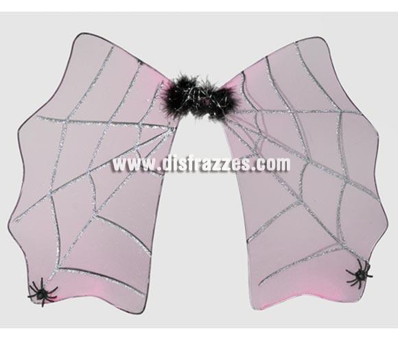 Alas Telaraña de 57 x 41 cm. para Halloween. Ideal como complemento de tu disfraz de Halloween para ir de Fiesta a Pubs, Discotecas, Casas particulares o Restaurantes y ayudar a crear un ambiente terrorífico y tenebroso en la Fiesta de Halloween.
¡¡Compra los complementos de tu disfraz para Halloween en nuestra tienda de disfraces, será divertido!!
