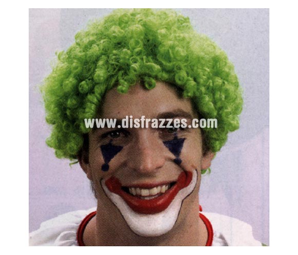 Peluca de Payaso rizada verde adultos para Carnaval. Talla universal adultos. Ideal como complemento de tu disfraz para Carnaval para ir de Fiesta a Pubs, Discotecas, Casas particulares, Restaurantes o Colegios y ayudar a crear un ambiente Carnavalesco y Festivo propio de la Fiesta de Carnavales.
¡¡Compra el complemento para tu disfraz de Carnaval en nuestra tienda de disfraces, será divertido!!
