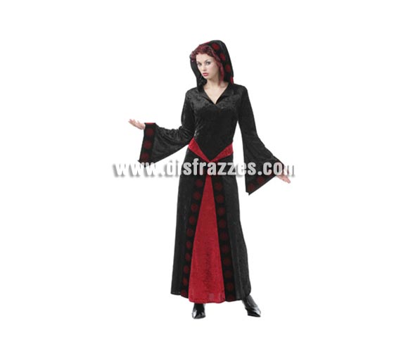 Disfraz de Mujer Araña con capucha para Halloween. Talla estándar 38/42. Disfraz de Sacerdotisa para Halloween de buena calidad que incluye vestido con capucha. Éste disfraz de Halloween es ideal para celebrar la Fiesta de la Noche de las Brujas cada vez más arraigada en nuestro País en Pub's, Discotecas, Casas particulares,  Restaurantes o Colegios y ayudar a crear un ambiente terrorífico y tenebroso indispensable para la Noche de Halloween la cual se celebra la víspera de Todos los Santos.
¡¡Compra tu disfraz para Halloween en nuestra tienda de disfraces, será divertido!!

¡¡¡PRÓXIMA RECEPCIÓN DE ÉSTE ARTÍCULO A PARTIR DE SEPTIEMBRE DE 2010!!!
