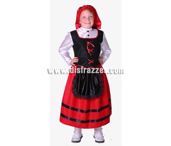 Disfraz de Pastora infantil. Alta calidad. Hecho en España. Disponible en varias tallas. Incluye pañuelo, camisa, chaleco, falda y delantal. Disfraz de Pastorcita o Pastorcila para Navidad. Éste disfraz de Navidad es ideal para la época Navideña en la que los niños hacen teatros de Belenes e interpretan canciones tradicionales en los Colegios y se comienzan a preparar las Fiestas en las que Reina la Paz y la Unidad. Disfrazándote con un disfraz para Navidad, o disfrazando a tus hijos con disfraces de Navidad, ayudas a crear ese ambiente mágico en el que los peques se sienten protagonistas y ven el auténtico Espíritu Navideño que entre todos debemos crear.
¡¡Compra tu disfraz para Navidad en nuestra tienda de disfraces, será divertido!!
