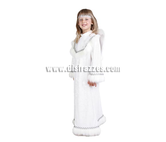 Disfraz de Angelito infantil. Disfraz de Angel. Alas incluidas. Alta calidad. Hecho en España. Disponible en varias tallas. Incluye vestido, cinta en el pelo y alas. Éste disfraz de Navidad es ideal para la época Navideña en la que los niños hacen teatros de Belenes e interpretan canciones tradicionales en los Colegios y se comienzan a preparar las Fiestas en las que Reina la Paz y la Unidad. Disfrazándote con un disfraz para Navidad, o disfrazando a tus hijos con disfraces de Navidad, ayudas a crear ese ambiente mágico en el que los peques se sienten protagonistas y ven el auténtico Espíritu Navideño que entre todos debemos crear.
¡¡Compra tu disfraz para Navidad en nuestra tienda de disfraces, será divertido!!

