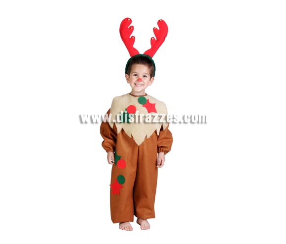 Disfraz de Reno infantil para Navidad. Alta calidad. Hecho en España. Disponible en varias tallas. Incluye mono y diadema con cuernos. Éste disfraz de Navidad es ideal para la época Navideña en la que los niños hacen teatros de Belenes e interpretan canciones tradicionales en los Colegios y se comienzan a preparar las Fiestas en las que Reina la Paz y la Unidad. Disfrazándote con un disfraz para Navidad, o disfrazando a tus hijos con disfraces de Navidad, ayudas a crear ese ambiente mágico en el que los peques se sienten protagonistas y ven el auténtico Espíritu Navideño que entre todos debemos crear.
¡¡Compra tu disfraz para Navidad en nuestra tienda de disfraces, será divertido!!
