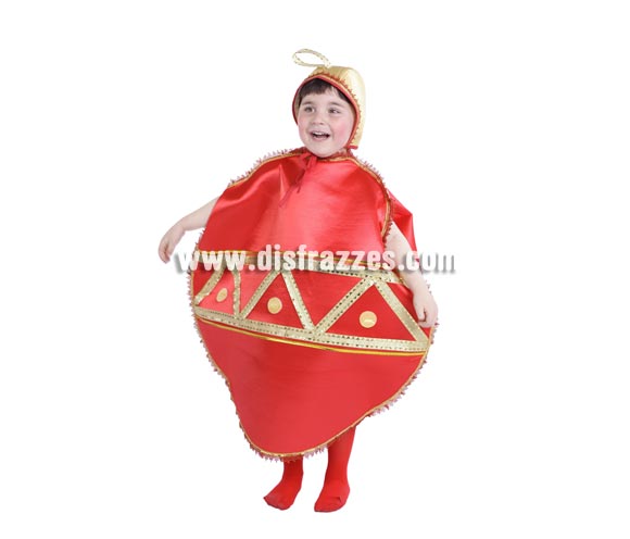 Disfraz de Bola Navideña infantil. Alta calidad. Hecho en España. Disponible en varias tallas. Incluye traje y capucha. Éste disfraz de Navidad es ideal para la época Navideña en la que los niños hacen teatros de Belenes e interpretan canciones tradicionales en los Colegios y se comienzan a preparar las Fiestas en las que Reina la Paz y la Unidad. Disfrazándote con un disfraz para Navidad, o disfrazando a tus hijos con disfraces de Navidad, ayudas a crear ese ambiente mágico en el que los peques se sienten protagonistas y ven el auténtico Espíritu Navideño que entre todos debemos crear.
¡¡Compra tu disfraz para Navidad en nuestra tienda de disfraces, será divertido!!
