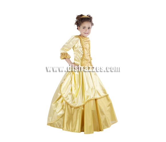 Disfraz de Princesa Aura infantil. Alta calidad. Hecho en España. Disponible en varias tallas. Incluye vestido y diadema. Éste disfraz de Carnaval es ideal para divertirse en las Fiestas de Carnavales tan divertidas y estrambóticas como siempre y que cada vez se celebran en más Pueblos, Villas  y Ciudades, tanto en la calle como en Pub's, Discotecas, Casas particulares,  Restaurantes o Colegios y disfrazándote con un traje de Carnaval ayudarás a crear ese ambiente Carnavalesco, tan divertido, multicolor y variopinto  que a todos nos fascina y nos divierte.
¡¡Compra tu disfraz para Carnaval en nuestra tienda de disfraces, será divertido!!
