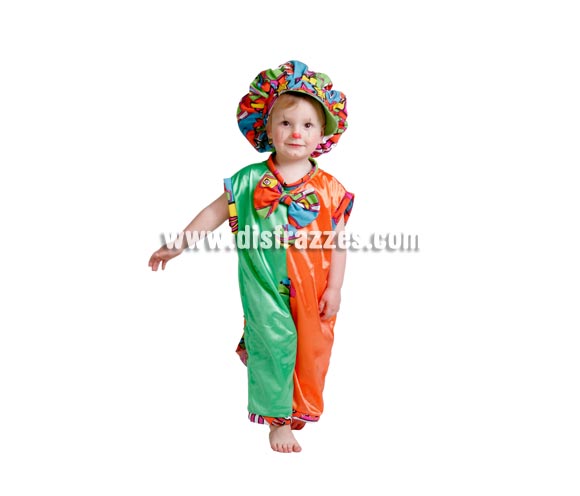 Disfraz de Payaso Pichi infantil. Buena calidad. Hecho en España. Disponible en varias tallas. Incluye gorra y mono. Éste disfraz de Carnaval es ideal para divertirse en las Fiestas de Carnavales tan divertidas y estrambóticas como siempre y que cada vez se celebran en más Pueblos, Villas  y Ciudades, tanto en la calle como en Pubs, Discotecas, Casas particulares,  Restaurantes o Colegios y disfrazándote con un traje de Carnaval ayudarás a crear ese ambiente Carnavalesco, tan divertido, multicolor y variopinto  que a todos nos fascina y nos divierte.
¡¡Compra tu disfraz para Carnaval en nuestra tienda de disfraces, será divertido!!
