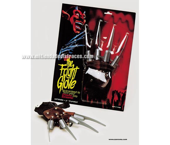 Mano de Freddy articlada e inofensiva.