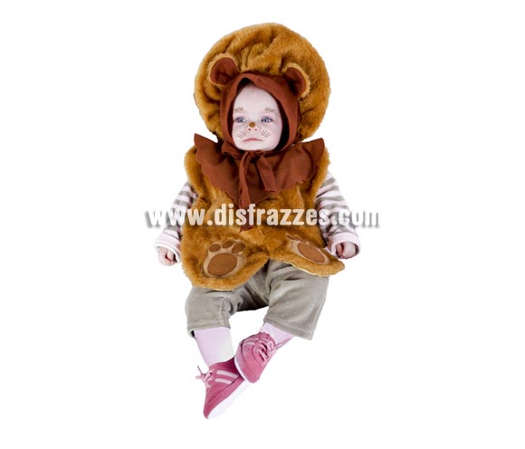 Disfraz Babero León bebé para Carnaval. Talla de 6 meses. Alta calidad. Hecho en España. Incluye babero y gorrito. Éste disfraz de Carnaval es ideal para divertirse en las Fiestas de Carnavales tan divertidas y estrambóticas como siempre y que cada vez se celebran en más Pueblos, Villas  y Ciudades, tanto en la calle como en Pubs, Discotecas, Casas particulares,  Restaurantes o Colegios y disfrazándote con un traje de Carnaval ayudarás a crear ese ambiente Carnavalesco, tan divertido, multicolor y variopinto  que a todos nos fascina y nos divierte.
¡¡Compra tu disfraz para Carnaval en nuestra tienda de disfraces, será divertido!!
