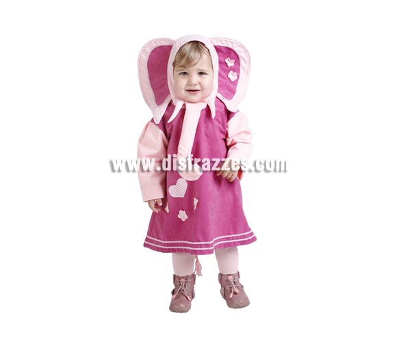Disfraz de Elefantita bebé para Carnaval. Talla de 18 meses. Alta calidad. Hecho en España. Incluye vestido y cabecita de Elefantita. Éste disfraz de Carnaval es ideal para divertirse en las Fiestas de Carnavales tan divertidas y estrambóticas como siempre y que cada vez se celebran en más Pueblos, Villas  y Ciudades, tanto en la calle como en Pubs, Discotecas, Casas particulares,  Restaurantes o Colegios y disfrazándote con un traje de Carnaval ayudarás a crear ese ambiente Carnavalesco, tan divertido, multicolor y variopinto  que a todos nos fascina y nos divierte.
¡¡Compra tu disfraz para Carnaval en nuestra tienda de disfraces, será divertido!!
