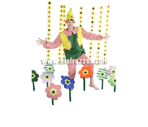 Disfraz de Elfo adulto para Carnaval y para Navidad. Alta calidad. Hecho en España. Talla única 52/56. Gorro incluido. Disfraz de Enanito, Duende o Gnomo. Éste disfraz de Carnaval es ideal para divertirse en las Fiestas de Carnavales tan divertidas y estrambóticas como siempre y que cada vez se celebran en más Pueblos, Villas  y Ciudades, tanto en la calle como en Pubs, Discotecas, Casas particulares, Restaurantes o Colegios y disfrazándote con un traje de Carnaval ayudarás a crear ese ambiente Carnavalesco, tan divertido, multicolor y variopinto que a todos nos fascina y nos divierte.
¡¡Compra tu disfraz para Carnaval en nuestra tienda de disfraces, será divertido!!
