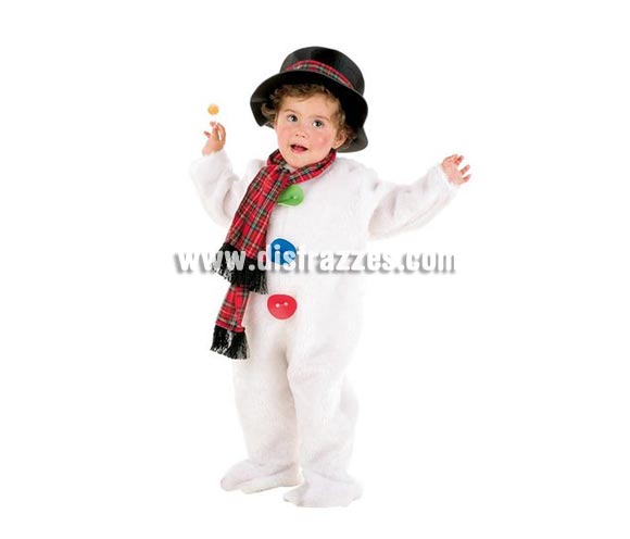 Disfraz de Muñeco de Nieve infantil Deluxe para Navidad. Alta calidad. Hecho en España. Disponible en varias tallas. Incluye sombrero, traje completo y bufanda. Éste disfraz de Navidad es ideal para la época Navideña en la que los niños hacen teatros de Belenes e interpretan canciones tradicionales en los Colegios y se comienzan a preparar las Fiestas en las que Reina la Paz y la Unidad. Disfrazándote con un disfraz para Navidad, o disfrazando a tus hijos con disfraces de Navidad, ayudas a crear ese ambiente mágico en el que los peques se sienten protagonistas y sienten el auténtico Espíritu Navideño que entre todos debemos crear.
¡¡Compra tu disfraz para Navidad en nuestra tienda de disfraces, será divertido!!
