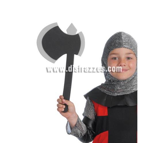 Hacha de 38 cm. Material EVA. Perfecta como complemento de los disfraces Medievales.