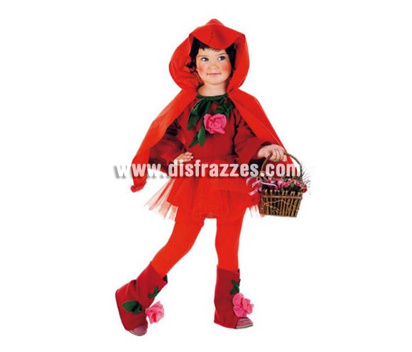 Disfraz de Caperucita infantil Deluxe para Carnaval. Incluye falda, cubrebotas y vestido con capelina. Cesta NO incluida. Varias tallas. Alta calidad. Hecho en España. Éste disfraz de Carnaval es ideal para divertirse en las Fiestas de Carnavales tan divertidas y estrambóticas como siempre y que cada vez se celebran en más Pueblos, Villas  y Ciudades, tanto en la calle como en Pubs, Discotecas, Casas particulares, Restaurantes o Colegios y disfrazándote con un traje de Carnaval ayudarás a crear ese ambiente Carnavalesco, tan divertido, multicolor y variopinto que a todos nos fascina y nos divierte.
¡¡Compra tu disfraz para Carnaval en nuestra tienda de disfraces, será divertido!!
