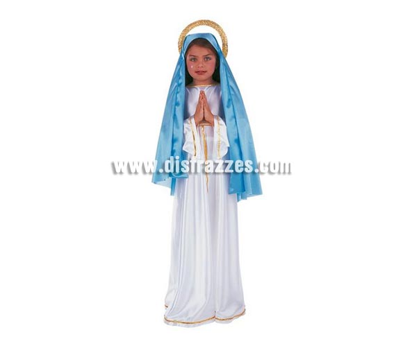 Disfraz de Virgen infantil Deluxe para Navidad. Alta calidad. Hecho en España. Disponible en varias tallas. Incluye túnica, corona y velo. Éste disfraz de Navidad es ideal para la época Navideña en la que los niños hacen teatros de Belenes e interpretan canciones tradicionales en los Colegios y se comienzan a preparar las Fiestas en las que Reina la Paz y la Unidad. Disfrazándote con un disfraz para Navidad, o disfrazando a tus hijos con disfraces de Navidad, ayudas a crear ese ambiente mágico en el que los peques se sienten protagonistas y sienten el auténtico Espíritu Navideño que entre todos debemos crear.
¡¡Compra tu disfraz para Navidad en nuestra tienda de disfraces, será divertido!!
